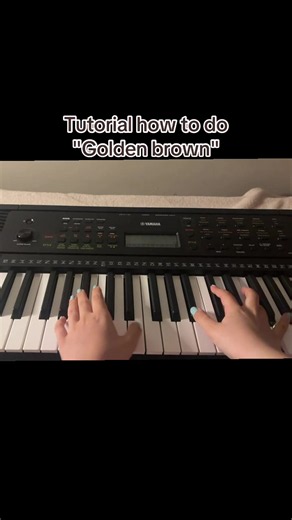 Golden Brown piano tutorial – right hand, left hand, play both hands