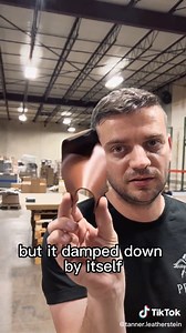 Does leather burn? Let's see how long it takes for a leather to catch fire compared to leather alternatives such as PU leather. 🫣 #leather #leathergoods #leathershop #pegaileather #tannerleatherstein #burningtest | Tanner Leatherstein