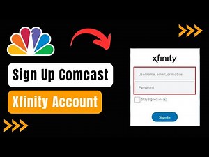 How to Create Comcast Account - Sign Up Xfinity !