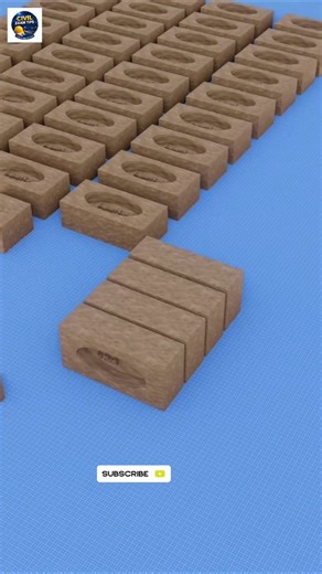 Manufacturing Process of Bricks#Bricks#CivilEngineering#BuildingMaterials#EngineeringStudy#shorts