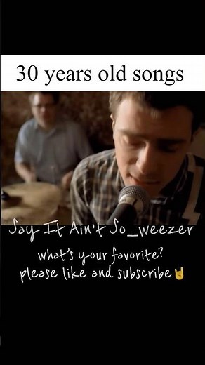 Iconic songs from 1994! Weezer, korn, green day… #90s #grunge #alternative