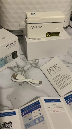 This little label maker is perfect for labelling your children’s belongings or even things around the house. My kids love to help make their own designs on the app. Perfect little gift too :) #LabelMaker#InklessPrinter#TikTokMadeMeBuyIt#Fyp#PortableBluetoothPrinter