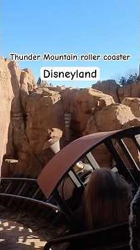 Disneyland Paris Big Thunder Mountain Railroad#trending #disney #love #rollercoaster #youtubeshorts