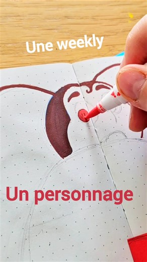 Create an interactive page in my bullet journal | March Weekly 1