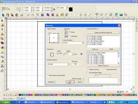 EngraveLab Training Trophy Plates layout and positioning on large plaque