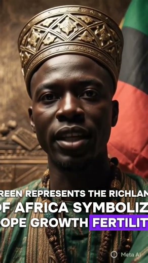 the idiology of Africa flag #history #africa