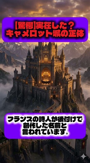 The dark side of Camelot, the legendary city of King Arthur, is shocking...? #KingArthur #UrbanLe...