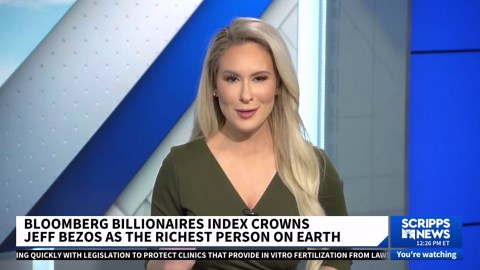 Jeff Bezos surpasses Elon Musk as world's richest person