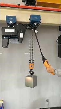 Low Headroom Electric Chain Hoist for Monorails, Single Girder Crane & I Beam Crane, Save Headroom!