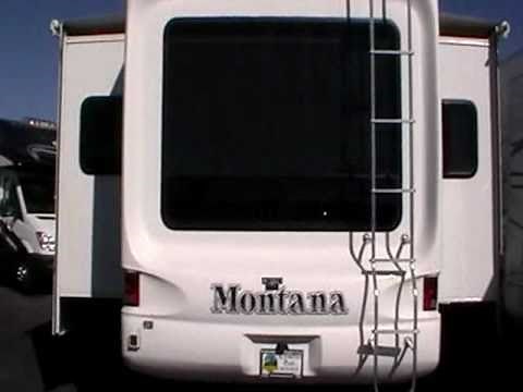Used Montana - 2007 Montana 3400RL, 37ft 4-Slide 5th Wheel with Gen!