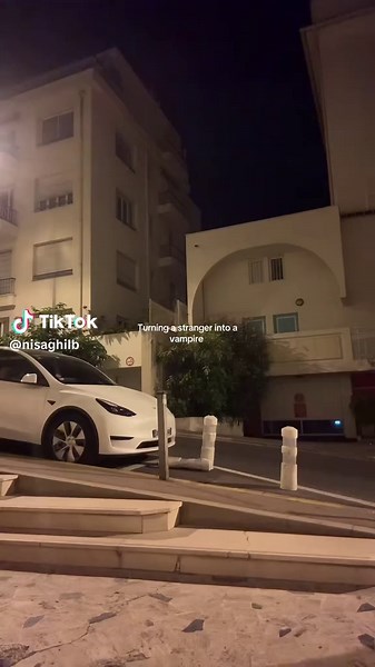 Transforming a Stranger Into a Vampire