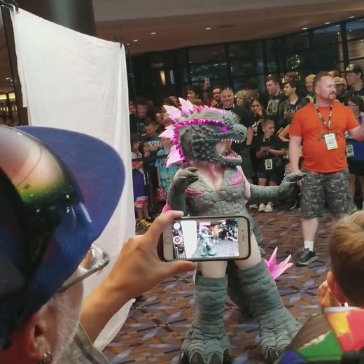 G-Fest 2024 Evolved Godzilla Costume Parade