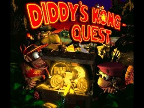 SNES Longplay - Donkey Kong Country 2 - 102% Full Completion (HD)
