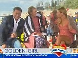 Love Island host Sophie Monk jokes about hooking up on the show
