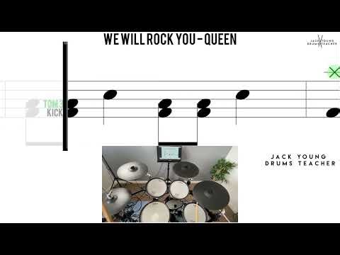 We Will Rock You Queen🥁 Hard Beginner Version