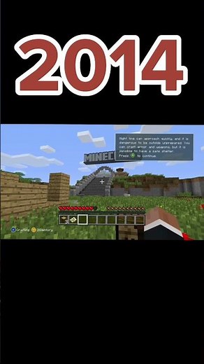 Minecraft Console Edition Xbox 360 Nostalgia 🥲(2012-2018)