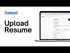 How to Upload Resume on Indeed