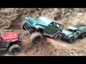 RC Rock Crawler 4x4 Off Road – Deep Water, Mud & Sand Adventure!