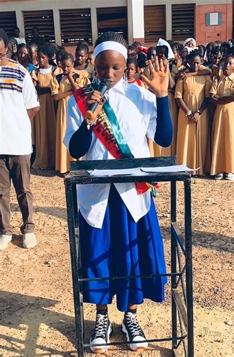 533K views · 45K reactions | Prestation de serment de Mlle Oumou Hawa BAH, présidente élue, marquant ainsi le début officiel de son mandat. | Groupe Scolaire Saint Jean Bordo/Kankan | Facebook
