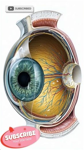 “Class 10 | Human Eye Diagram – Structure and Functions Explained”