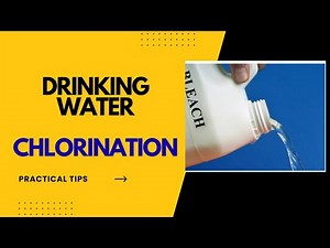 Water chlorination tips