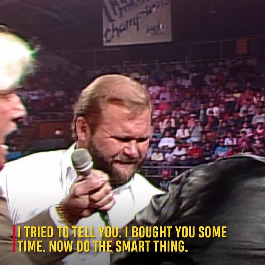 Sting found out what it feels like to be on the bad side of The 4️⃣ Horsemen 30 YEARS AGO today. | WWE Network