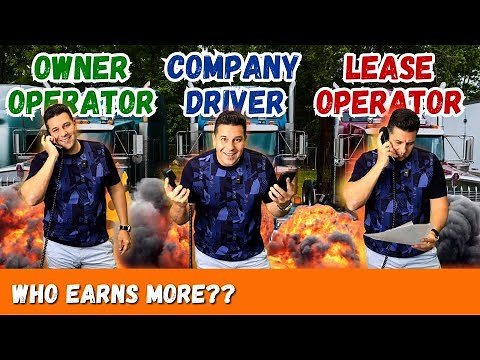 Trucking Income Showdown: Company Driver vs Lease vs Owner-Operator vs Team