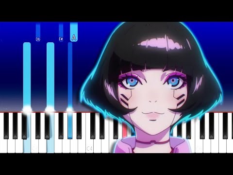 Cyberpunk Edgerunners - Ending Theme - Let You Down (Piano Tutorial)