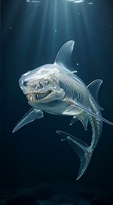 Inside a Shark See the Skeleton Built for the Hunt #animalanatomy