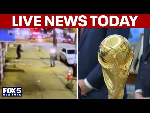 LIVE: Newark mass shooting surveillance; Trump ‘FIFA Pass’ for World Cup travelers