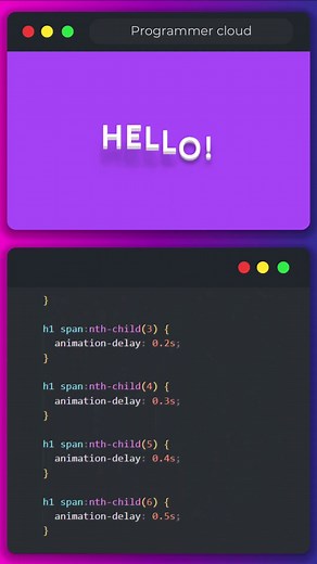 😎🖋️ Create Cool Text Animation with HTML & CSS