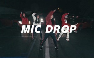 【口袋舞蹈】防弹少年团《MIC DROP》超酷炫翻跳，小姐姐又帅又美还是大长腿
