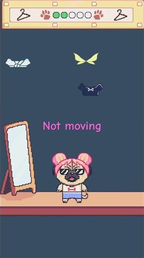 Not moving