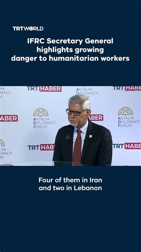 IFRC Secretary General highlights growing danger to humanitarian workers