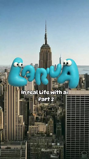 Larva in Real Life: AI-Generated Human Characters