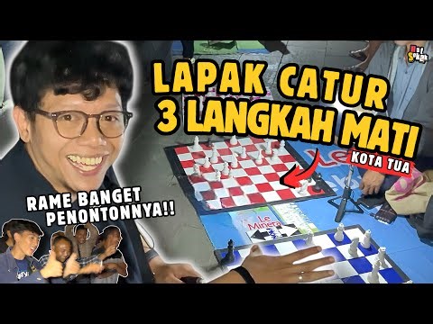 PECAHH !! NYOBAIN CATUR TIGA LANGKAH MATI !! ABANGNYA RUGI BANDAR DI BIKIN BABAK BELUR !! Part 1