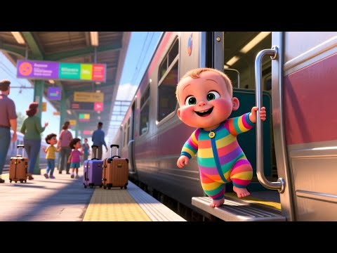 Magical Train Ride 🚂✨ | Learn Vehicles & Fun for Kids | Preschool Educational Video