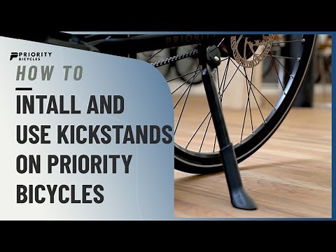 How to Install and Use Kickstands on Priority Bicycles