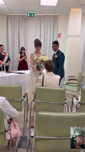 Ang sarap sa pakiramdam pag okinasal ka as taong para sayo #trendingshorts #wedding