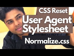 What is CSS Reset, User Agent Stylesheet & Normalize.css? Full Description in Hindi-Known Technical