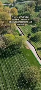 An aerial view of the Arlington National Ceremony reminds all that freedom comes at a cost. 🕊️🇺🇸❤️ | Ben Stolen