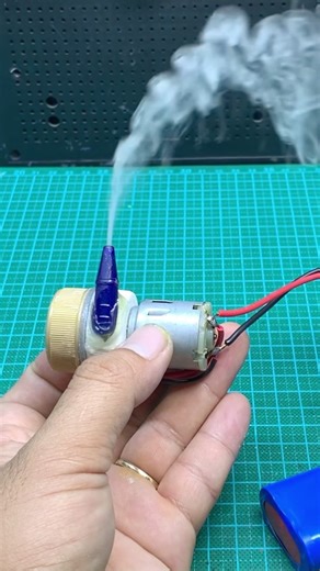 Diy Smoke Machine #shortvideo #smokemachine #smoke #machine #making #diy