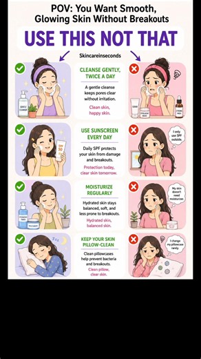 POV: You Want Clear, Glowing Skin? Stop Doing These Mistakes