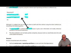 Other cash flow issues - ACCA SBR lectures | Free ACCA & CIMA online courses from OpenTuition