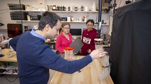 WPI robotics engineers use origami to create human-friendly robotic arm