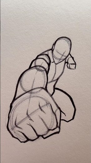 How to Draw a One Punch Man Pose #howtodraw #onepunchman #saitama #draw #drawing #sketch #shorts