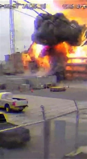 Factory Explosion Caught on CCTV 😱 Massive Second Blast Shakes Camera #disasterx