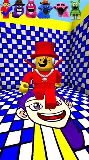 Roblox Sammy Hungry Worm Daddy Minecraft Sky Jump Challenge R1 #tweening #trend