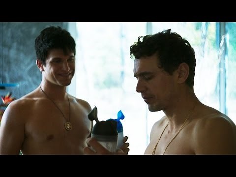 James Franco and Keegan Allen Pump Iron in 'King Cobra' (NSFW Language)