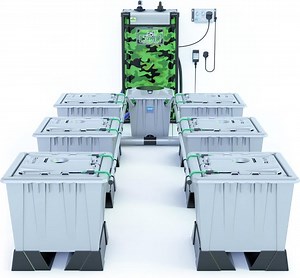 ALIEN® RAIN ™ PRO SILVER SERIES 30L 6 Pot(Met Watervat) | bol.com